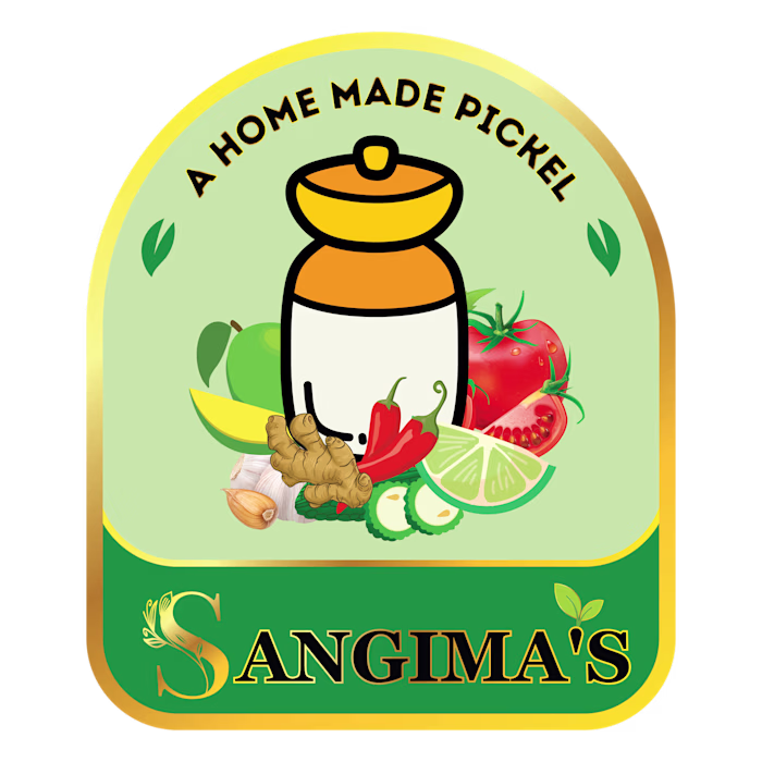 This label design for "Sangima's"