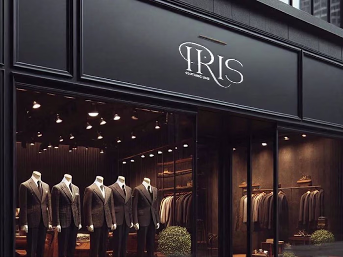 logo and visual identity design for a clothing brand 