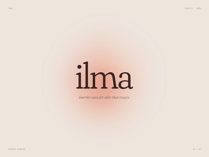 Ilma — Brand Identity & Packaging for Barrier Skincare