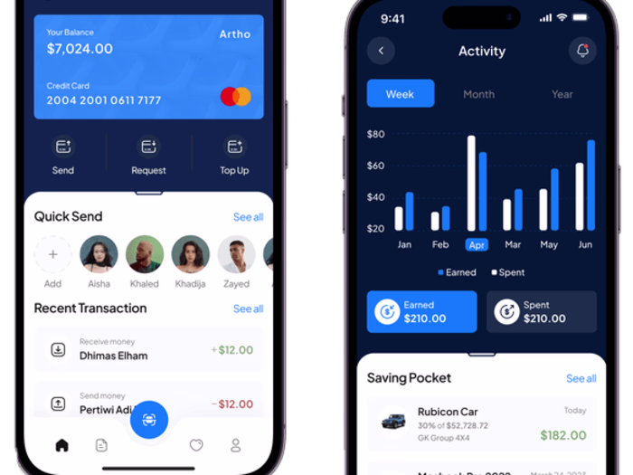 Digital Vallet App