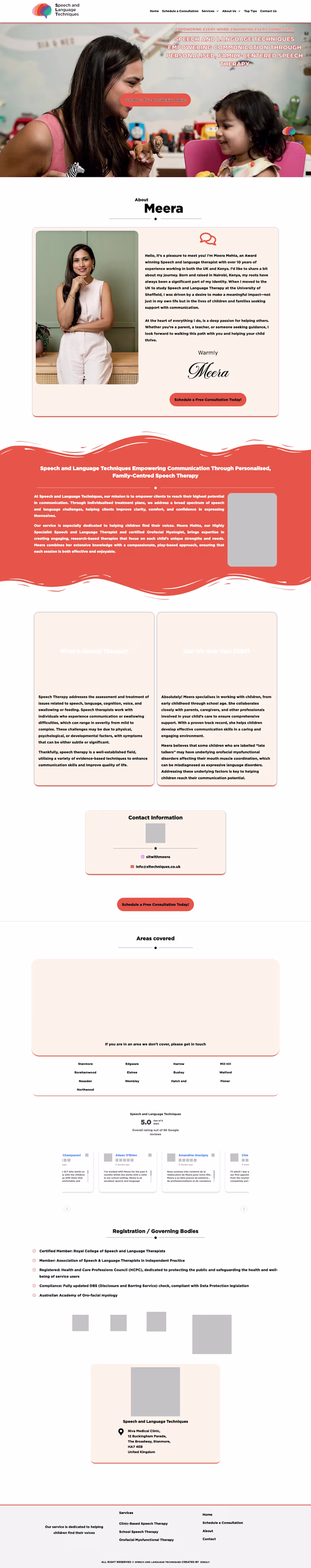 SL WebDesign and Development (speeech