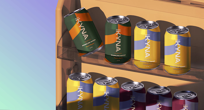 KYNA protein Water - Packaging Design