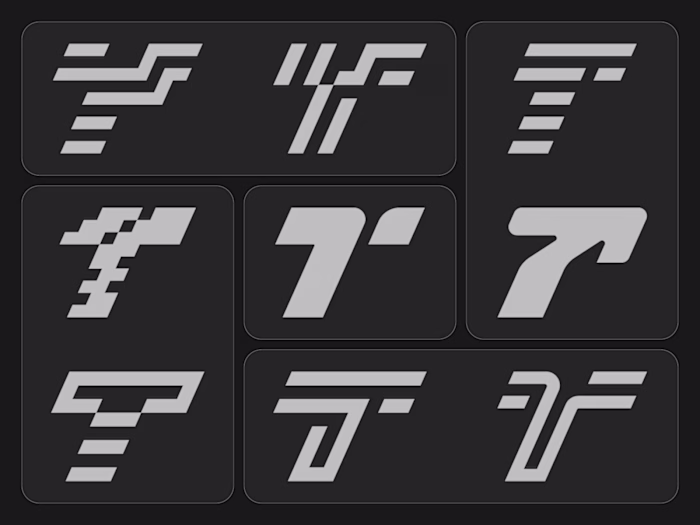 T Letter Logo Collection explores modern,