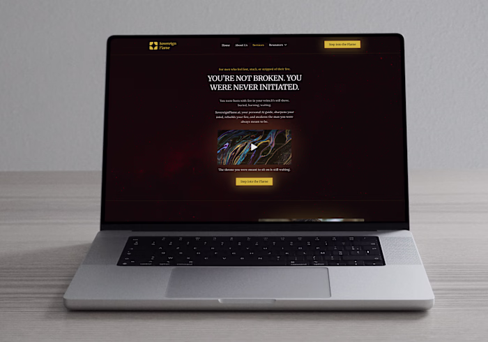 Personal Philosophy Website UI/UX Design