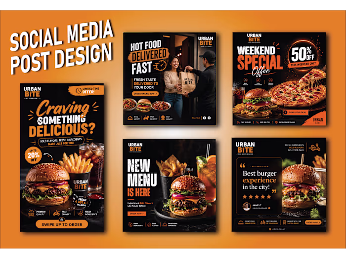 Social Media Post Design for