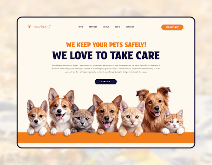 Pets Care Web