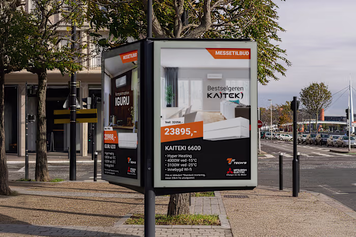 Poster Design for Mitsubishi Electric Norge