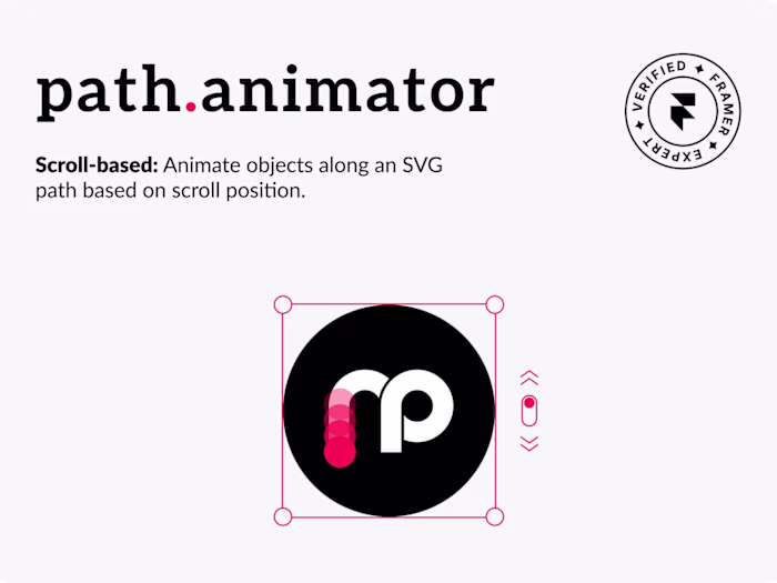 Framer Component: path.animator (scroll)