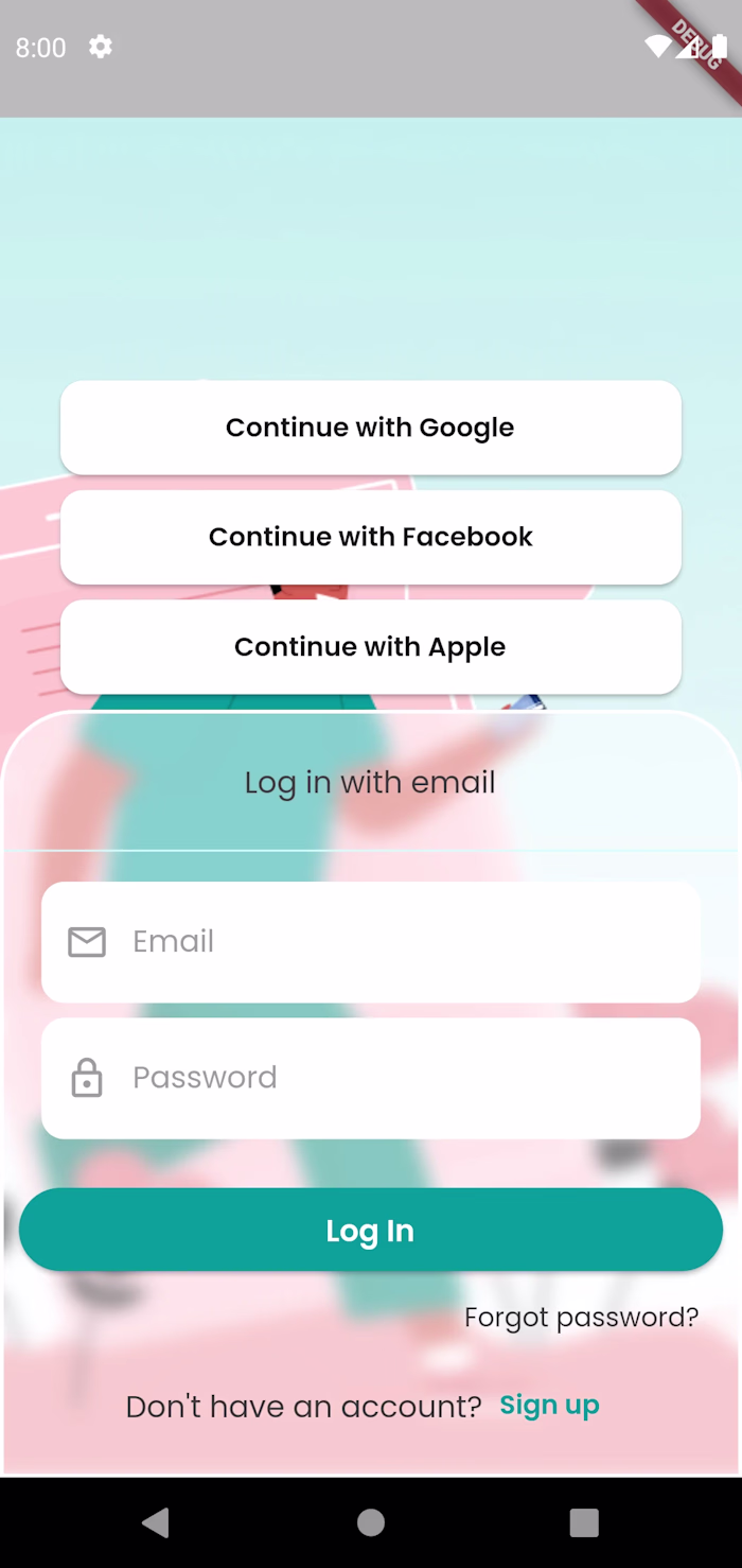 Dating Application (iOS/Android)