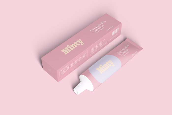 Minty Toothpaste | Packaging & Branding