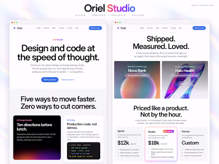 Sometimes simpler is better. Oriel Studio is free on the Fra...