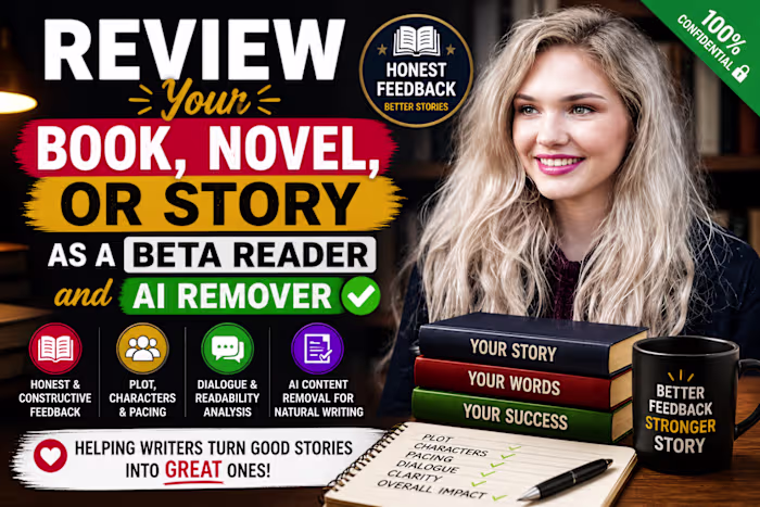 review your book, novel, or