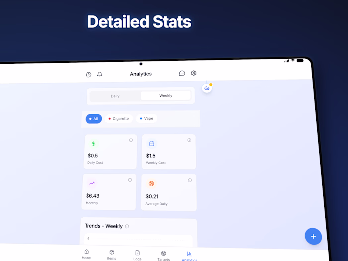 Smoke Tracker is a simple