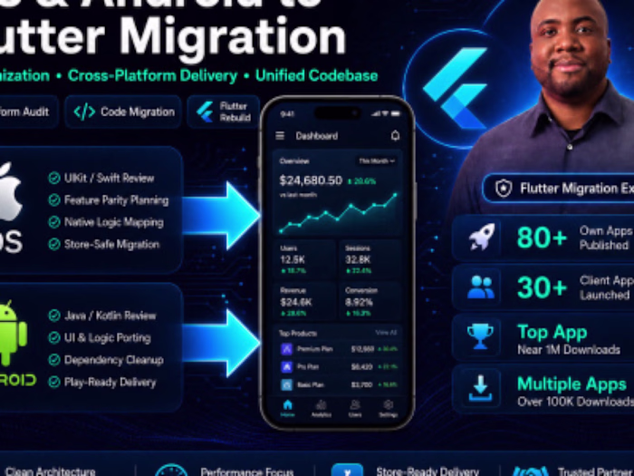 Flutter Mobile Engineering: Build & Migration