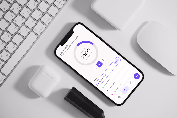 Focus Task Manager with Integrated Pomodoro Timer