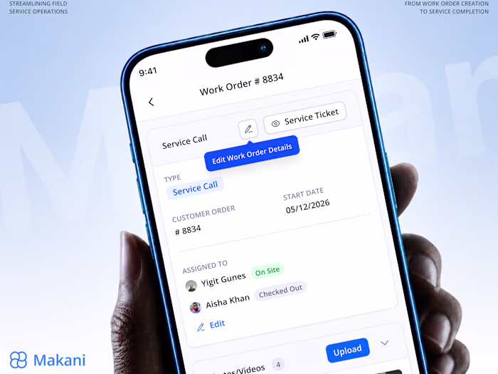 Field Service Management Platform Design