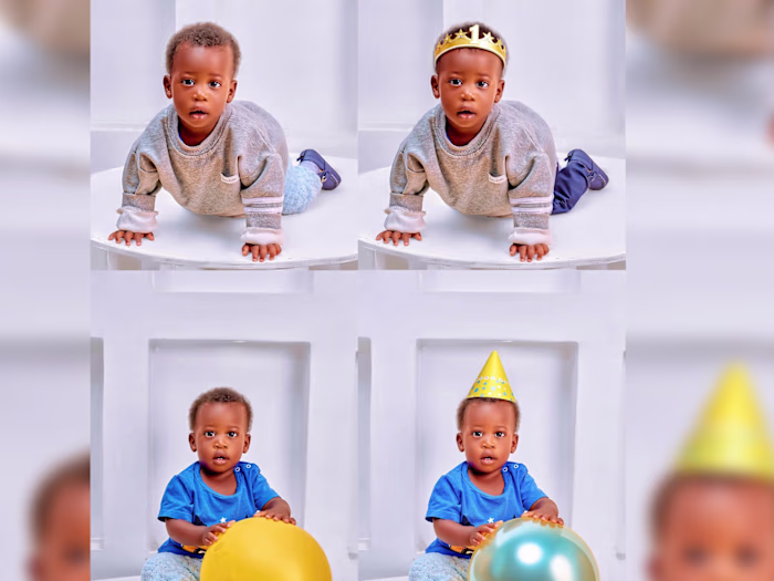 Before & After: Birthday Photo