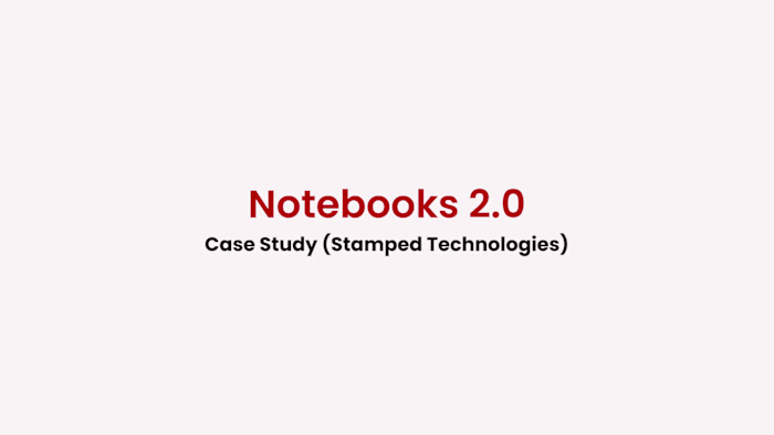 Notebooks 2.0