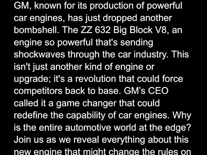 GM CEO: This New Engine Will DESTROY The Entire Car Industry - …