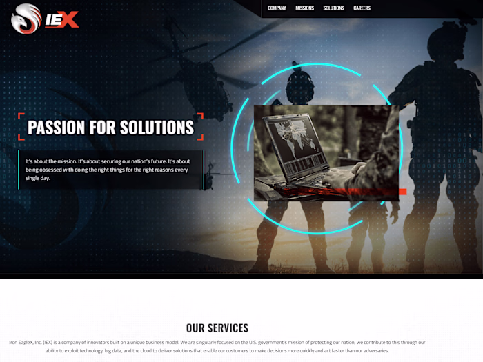 Iron Eagle X Website