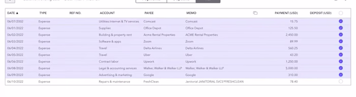 QuickBooks was not built specifically