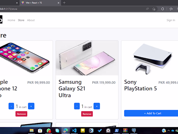 E-Commerce Website
