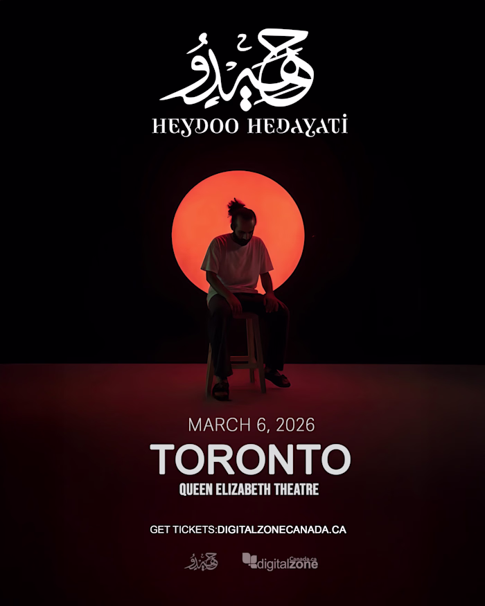 Heydoo Hedayati: Canada Tour 2026 Campaign
