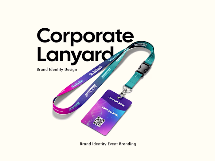 Corporate Custom Lanyard Design For