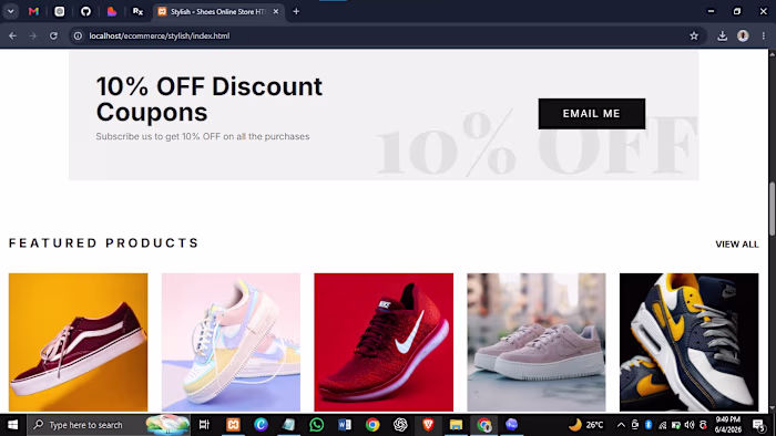 Stylish Ecommerce Store
Modern ecommerce storefront
