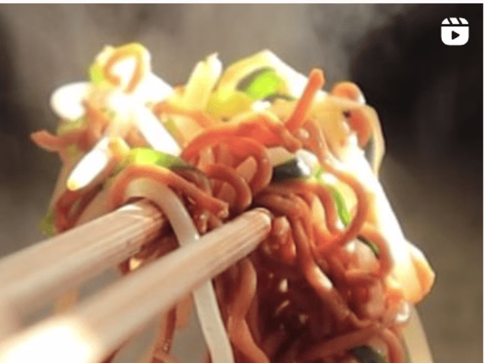 IG Reels : Immi ramen promotion