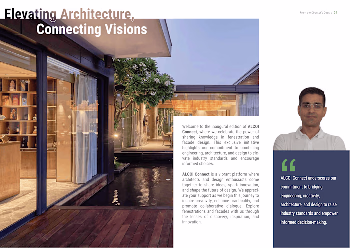 eMagazine Design for Fenestration Brand