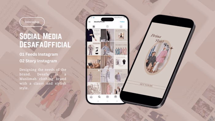 Social Media Design for Desafa Official