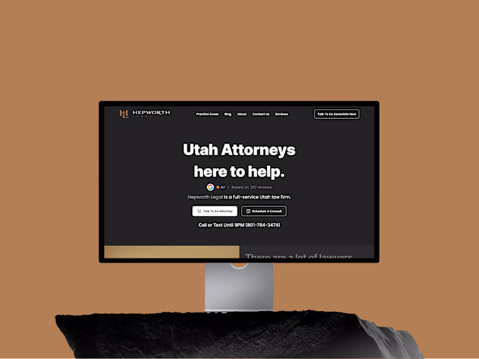 Law Firm Website Design / Legal Services Website Design