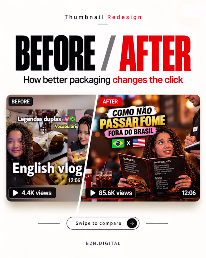 Thumbnail Redesign - Leticia Nicolly