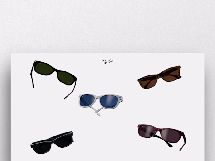 3D Sunglasses Configurator — Interactive Eyewear Concept