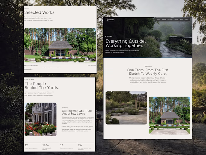 Stillfield is a complete, CMS-driven