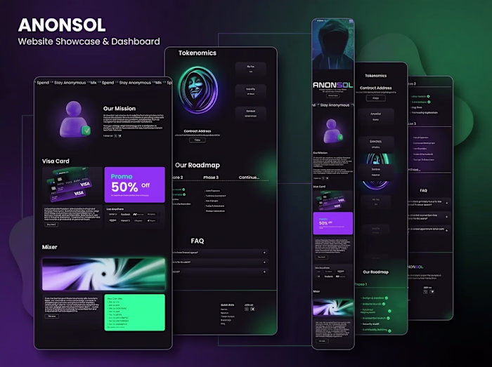 AnonSol - Privacy Financial Platform & dApp