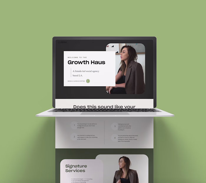 Modern and Professional Website Design