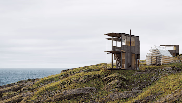 Eco Homes for Jack Lyons | Sustainable Exterior CGI