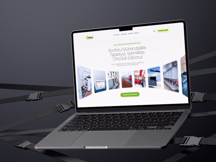 Professional Framer Website for Mechanical Engineering Firm