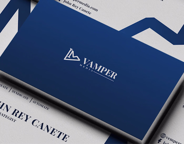 Vamper Media | Brand Identity and Website