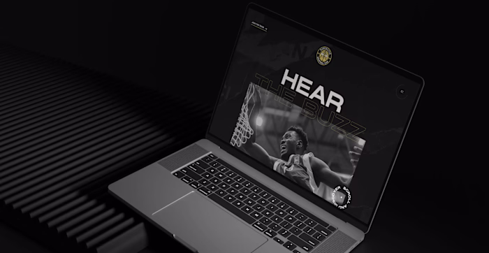 A Stand-out Website Design for a Professional Basketball Team
