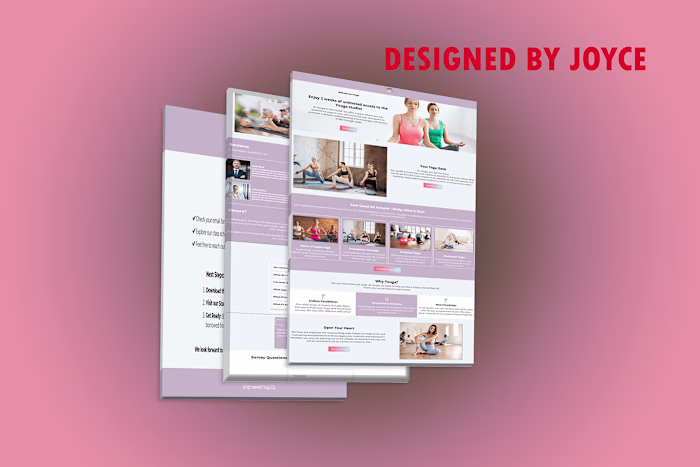 Lead Generation landing page on Gohighlevel :: Behance