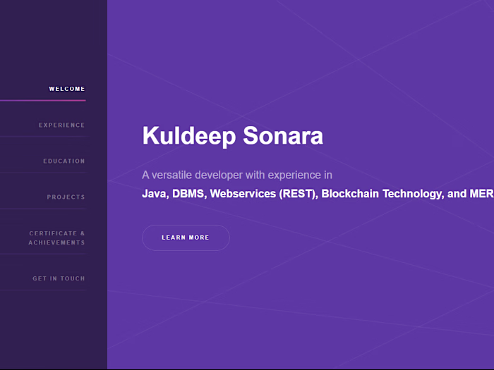 Portfolio | Kuldeep Sonara