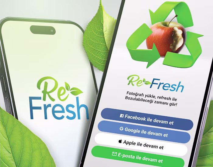UI/UX App Design - ReFresh App Design - Case Study