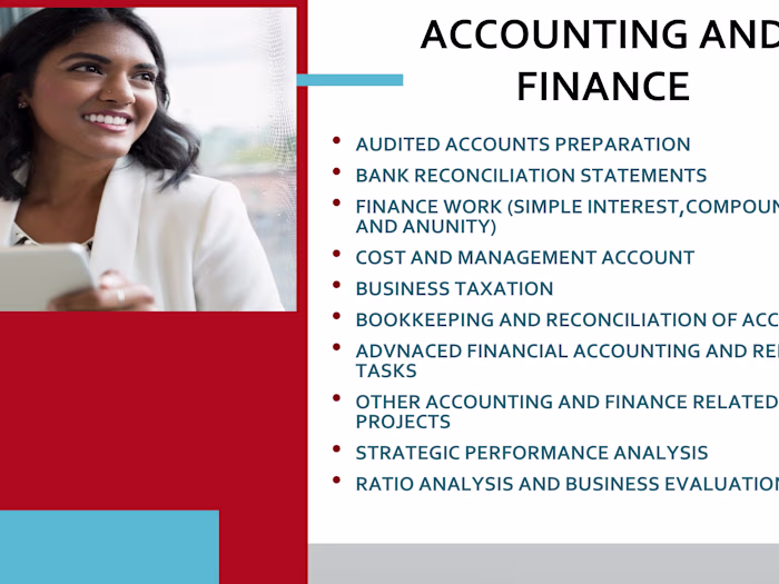 ACCOUNTING AND FINANCE