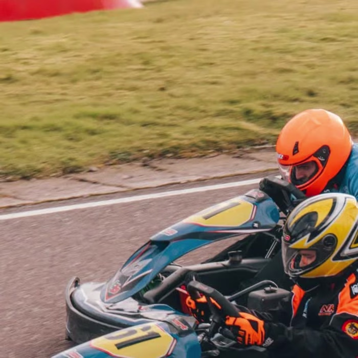 event photography for a karting team 