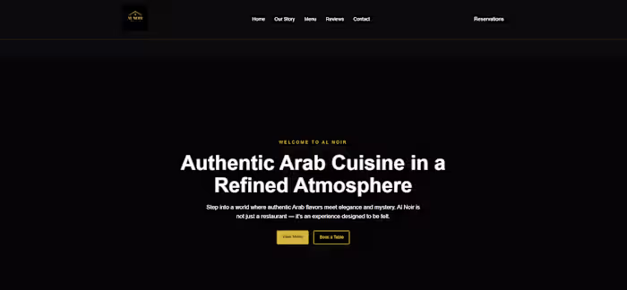 Most restaurant websites show you