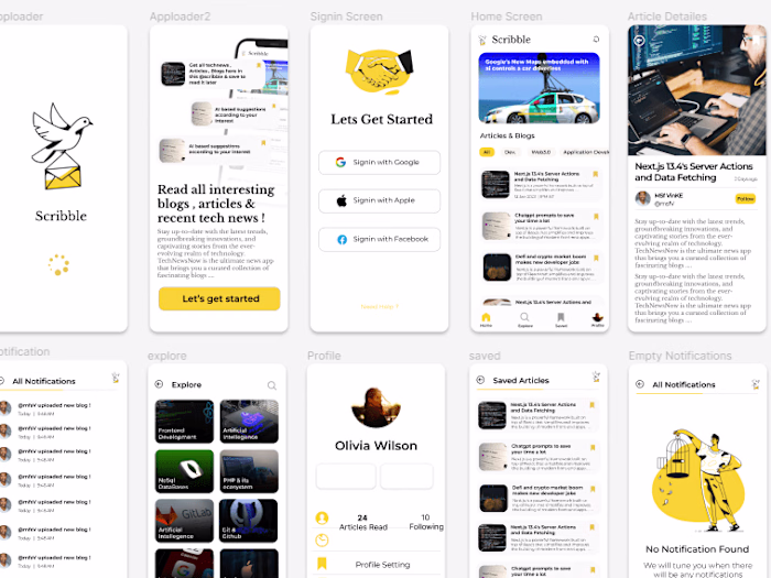 Scribble - News App 