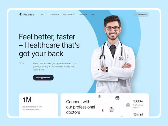 💬 Need a healthcare website